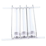38cm Drink Organizer for Fridge Automatic Pusher Glide 12oz 16oz 20oz Soda Dispenser for Fridge Width Adjustable E Shaped 38cm White In Australia - Darrahopens