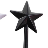 3Pcs Magical Salt Pepper Shakers Star Shaped Magic Wand Salt Pepper Shakers Magic Stick Refillable Seasonings Spices Dispenser Pink Black White In Australia - Darrahopens