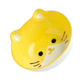 Kids Bowl Ceramic Cute Cartoon Animal Shape Rice Bowls Reusable Dinner Tableware for Serving Soup Cereal Pasta Ice Cream Cat In Australia - Darrahopens