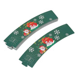 50PCS Coffee Cup Sleeves Disposable Paper Cup Sleeves Hot Drink Holder for Halloween Christmas Chocolate Cold Beverage Green In Australia - Darrahopens