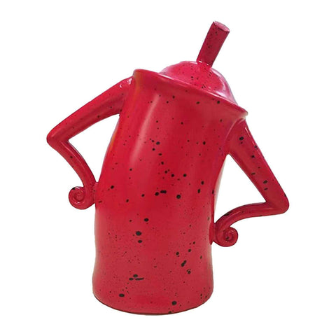 Storage Canister Resin Multifunctional Stylish Food Storage Jar Home Decoration for Jewelry Coffee Red S In Australia - Darrahopens