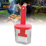 Integrated Silicone Oil Bottle Brush Olive Oil Dispenser Bottle with Silicone Brush for Cooking Baking Barbecue Pickling Pink In Australia - Darrahopens