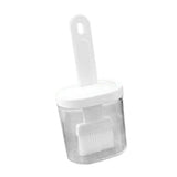 Integrated Silicone Oil Bottle Brush Olive Oil Dispenser Bottle with Silicone Brush for Cooking Baking Barbecue Pickling White