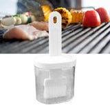 Integrated Silicone Oil Bottle Brush Olive Oil Dispenser Bottle with Silicone Brush for Cooking Baking Barbecue Pickling White In Australia - Darrahopens