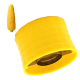 Corn Peeler 304 Stainless Steel Cob Stripper Corn Kernels Remove Tool for Home Kitchen Yellow