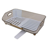 Dish Drying Rack Multifunctional PP Space Saving Clean Hygienic Dish Drainer for Kitchen Sink In Australia - Darrahopens