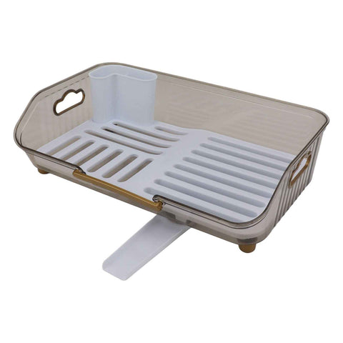Dish Drying Rack Multifunctional PP Space Saving Clean Hygienic Dish Drainer for Kitchen Sink In Australia - Darrahopens