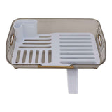 Dish Drying Rack Multifunctional PP Space Saving Clean Hygienic Dish Drainer for Kitchen Sink In Australia - Darrahopens