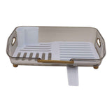 Dish Drying Rack Multifunctional PP Space Saving Clean Hygienic Dish Drainer for Kitchen Sink In Australia - Darrahopens