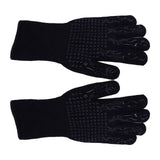 BBQ Gloves Fireproof Heat Resistant Prevent Slip Grilling Gloves for Microwave Oven Barbecue Baking Black In Australia - Darrahopens