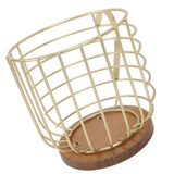 Mug Shape Coffee Pod Holder Coffee Capsule Storage Basket for Counter Coffee Bar Tabletop Kitchen Living Room Wordless Gold In Australia - Darrahopens