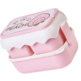 Cute Portable Students Lunch Box Microwaveable Children Cartoon Bento Box Independent Compartment Lunch Container Pink In Australia - Darrahopens