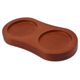 Pepper Salt Mill Tray 8 Shaped Easy To Use Wooden Mill Tray for Placing Various Seasoning Bottles In Australia - Darrahopens