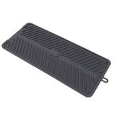 Silicone Drainage Pad Multipurpose Waterproof Collapsible Heat Resistance Thicken Silicone Dish Drying Mat for Kitchen Bar In Australia - Darrahopens