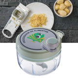 Manual Garlic Chopper Highly Efficient Multifunctional Safe Sturdy Durable Small Size Manual Garlic Masher for Home Green In Australia - Darrahopens