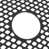 Sink Protector for Kitchen Silicone Non Slip Heat Resistant Mat for Bottom of Center Drain Sink Farmhouse Stainless Steel Porcelain Sink Black
