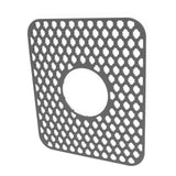 Sink Protector for Kitchen Silicone Non Slip Heat Resistant Mat for Bottom of Center Drain Sink Farmhouse Stainless Steel Porcelain Sink Grey In Australia - Darrahopens