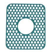 Sink Protector for Kitchen Silicone Non Slip Heat Resistant Mat for Bottom of Center Drain Sink Farmhouse Stainless Steel Porcelain Sink Green In Australia - Darrahopens