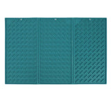 3 Fold Counter Foldable Drying Mat Silicone Fast Drying Waterproof Reusable Drying Kitchen Mat for Kitchen Bathroom Green In Australia - Darrahopens