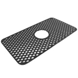 Hollow Insulated Kitchen Sink Mat Non Slip Multi Functional Large Size Silicone Sink Mat Protector Black In Australia - Darrahopens