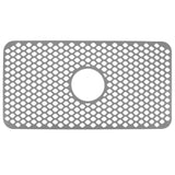 Hollow Insulated Kitchen Sink Mat Non Slip Multi Functional Large Size Silicone Sink Mat Protector Grey In Australia - Darrahopens