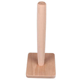 Wooden Paper Towel Holder Countertop Farmhouse Standing Paper Towel Organizer Roll Dispenser with Non Slip Base for Kitchen Living Room In Australia - Darrahopens