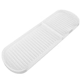Counter Silicone Drainage Tray Food Grade Skid Resistance Frosted Bottom Silicone Dish Drying Mat for Bathroom White In Australia - Darrahopens