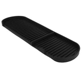 Counter Silicone Drainage Tray Food Grade Skid Resistance Frosted Bottom Silicone Dish Drying Mat for Bathroom Black In Australia - Darrahopens