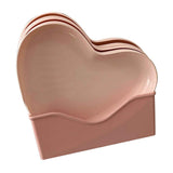 Serving Platter Heart Shape Dinner Plate Plastic Easy to Clean Versatile Kitchen Dinnerware for Party Gathering Wedding 5 Platters with Holder In Australia - Darrahopens