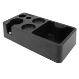 Coffee Tamping Station ABS Modern Multifunctional Coffee Filter Tamper Holder Portafilter Stand for Home Kitchen Cafe Bar Black In Australia - Darrahopens