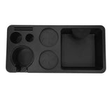 Coffee Tamping Station ABS Modern Multifunctional Coffee Filter Tamper Holder Portafilter Stand for Home Kitchen Cafe Bar Black In Australia - Darrahopens