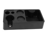 Coffee Tamping Station ABS Modern Multifunctional Coffee Filter Tamper Holder Portafilter Stand for Home Kitchen Cafe Bar Black In Australia - Darrahopens