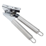 Manual Can Opener Handheld Stainless Steel Effortless Operation Multifunctional Can Bottle Opener for Home Kitchen Stainless Steel Handle In Australia - Darrahopens