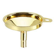 Kitchen Funnel 304 Stainless Steel Gold Plated Taper Mirror Polishing Oil Wine Funnel In Australia - Darrahopens