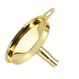 Kitchen Funnel 304 Stainless Steel Gold Plated Taper Mirror Polishing Oil Wine Funnel In Australia - Darrahopens