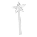 Salt and Pepper Shaker Wand ABS 3 Holes Refillable Spice Tool Seasoning Shaker Wand for Halloween Christmas Kitchen Accessories White