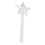 Salt and Pepper Shaker Wand ABS 3 Holes Refillable Spice Tool Seasoning Shaker Wand for Halloween Christmas Kitchen Accessories White