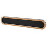 Wall Mount Coffee Capsule Holder Punch Free Black Acrylic Coffee Pod Wall Organizer for 7 Coffee Pods