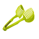 Tomato Slicing Holder ABS Multipurpose Handheld Round Fruit Tong Onion Holder Kitchen Cutting Aid Gadgets Tool for Lemon Egg Vegetables In Australia - Darrahopens