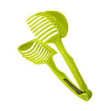 Tomato Slicing Holder ABS Multipurpose Handheld Round Fruit Tong Onion Holder Kitchen Cutting Aid Gadgets Tool for Lemon Egg Vegetables In Australia - Darrahopens