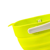 Kitchen Funnel Foldable Silicone Funnel Dispenser 4.1in Wide Mouth Handheld Funnel for Oil Wine
