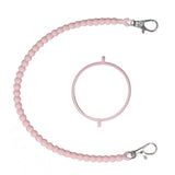 Water Bottle Handle Strap Portable Reliable Multifunctional 37cm Silicone Water Bottle Sling for Outdoor Pink In Australia - Darrahopens