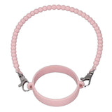 Water Bottle Handle Strap Portable Reliable Multifunctional 37cm Silicone Water Bottle Sling for Outdoor Pink In Australia - Darrahopens