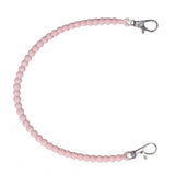 Water Bottle Handle Strap Portable Reliable Multifunctional 37cm Silicone Water Bottle Sling for Outdoor Pink