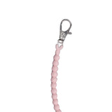 Water Bottle Handle Strap Portable Reliable Multifunctional 37cm Silicone Water Bottle Sling for Outdoor Pink