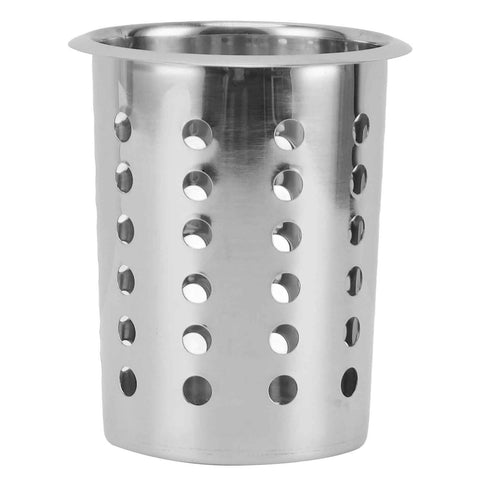 Kitchen Utensil Holder Multipurpose Large Capacity Mess Proof 304 Stainless Steel Utensil Holder for Countertop With Holes In Australia - Darrahopens