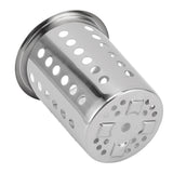 Kitchen Utensil Holder Multipurpose Large Capacity Mess Proof 304 Stainless Steel Utensil Holder for Countertop With Holes In Australia - Darrahopens