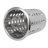 Kitchen Utensil Holder Multipurpose Large Capacity Mess Proof 304 Stainless Steel Utensil Holder for Countertop With Holes