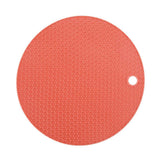 Heat Resistant Mat Silicone Slip Proof Round 17cm Heat Insulation Pad for Kitchen Countertop In Australia - Darrahopens