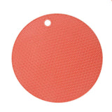 Heat Resistant Mat Silicone Slip Proof Round 17cm Heat Insulation Pad for Kitchen Countertop In Australia - Darrahopens